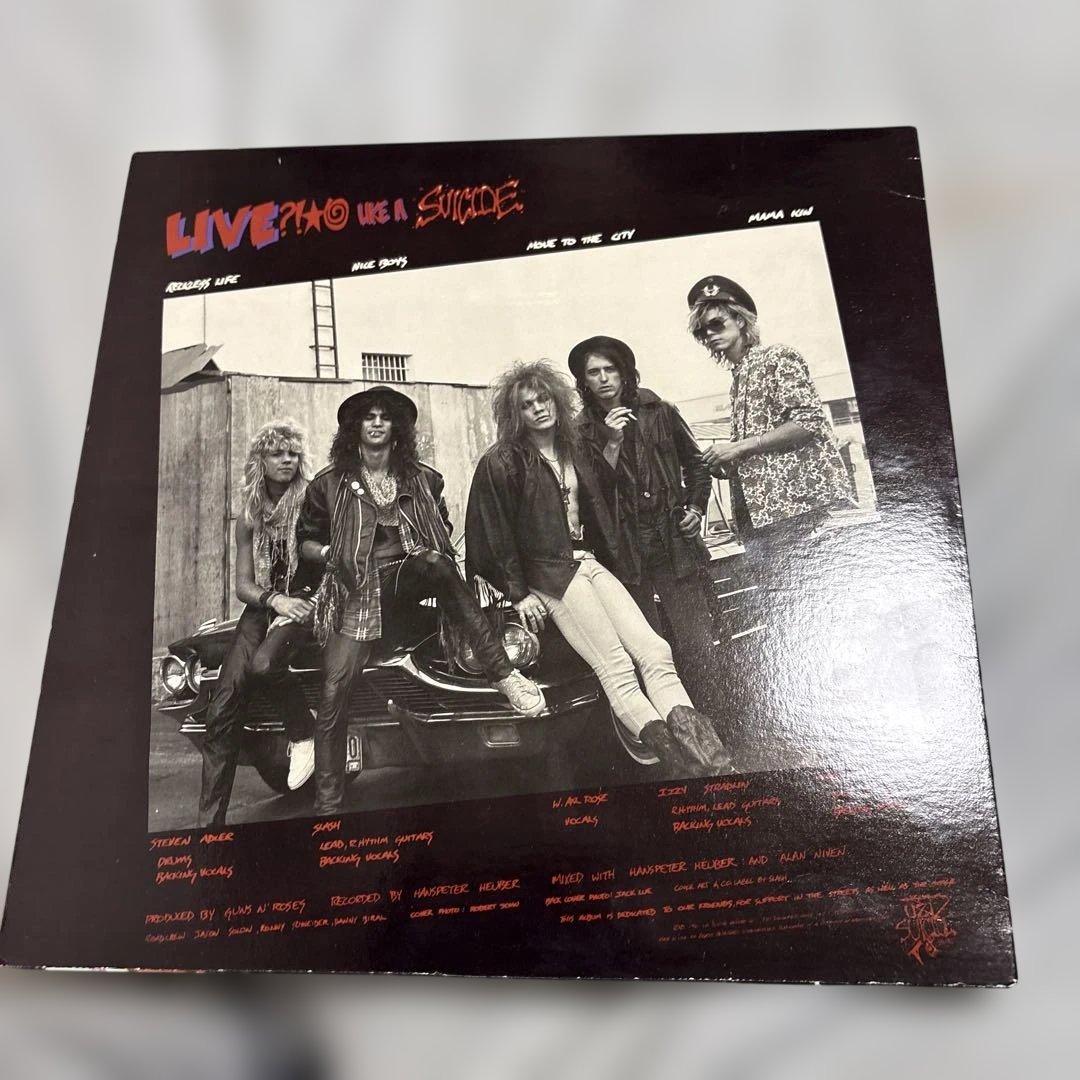 GUNS N' ROSES レコード２枚