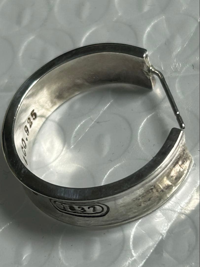 T*M様 Tiffany& Co. 1837シルバー925 フープピアス(片耳用