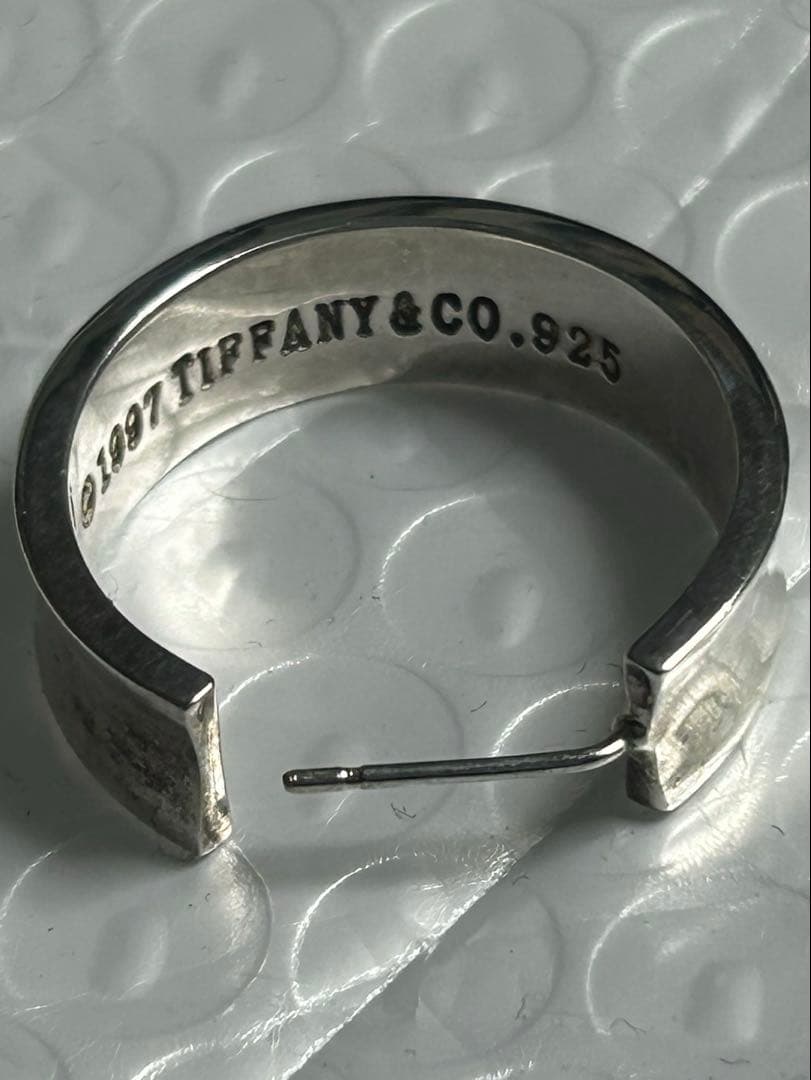 T*M様 Tiffany& Co. 1837シルバー925 フープピアス(片耳用