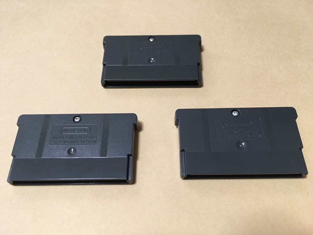 新品未使用　ゲームボーイアドバンス　逆転裁判３本セット