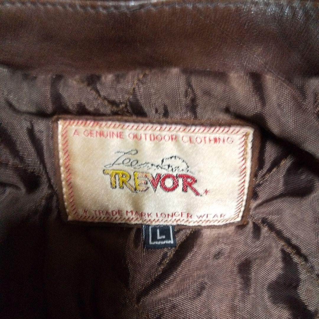 Lee TREVOR レザージャケット 美品　L〜LLサイズやまさき