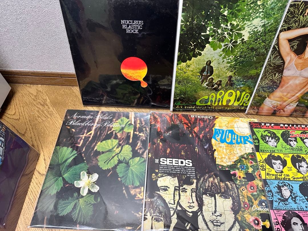 LP Rockage 帯　はっぴいえんど　ピンクフロイド　ローリングストーンズ