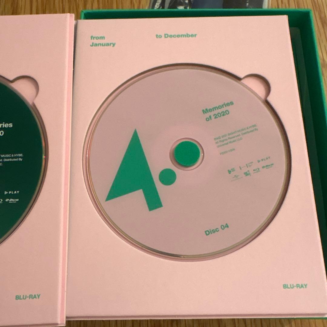 BTS Memories2020 Blu-ray 日本語字幕付 グク☆ジョングク