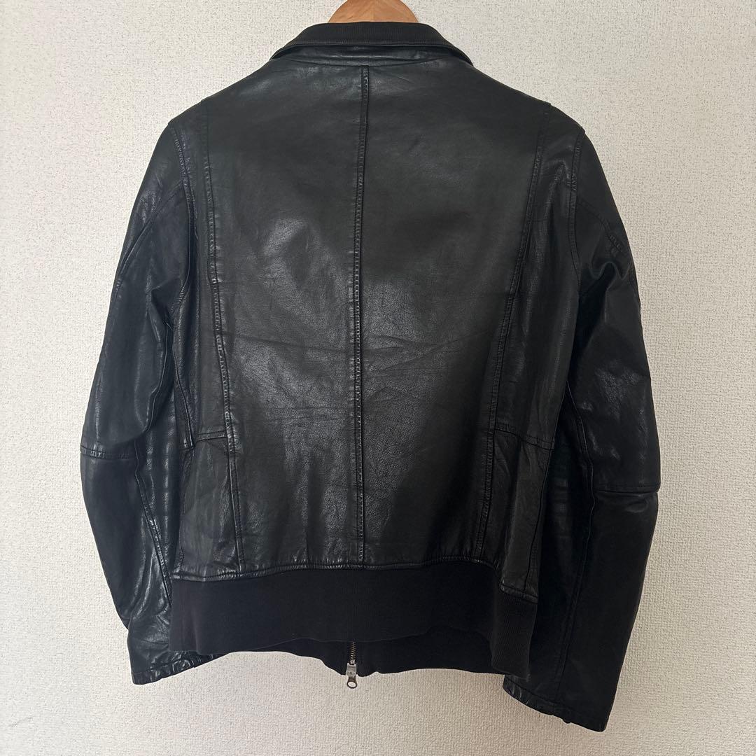 ジャケット・アウター cow skin leather jacket archive y2k