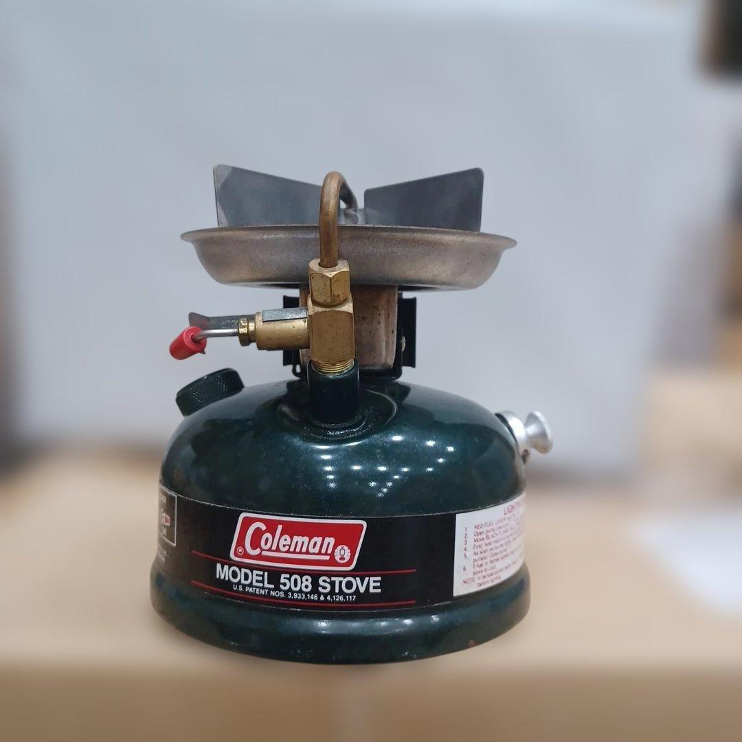 Coleman 508 シングルバーナーストーブ ケース付き k323-08