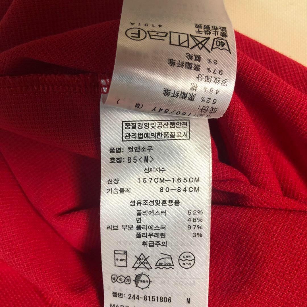 キャロウェイ 半袖 ポロシャツ レッド Mサイズ