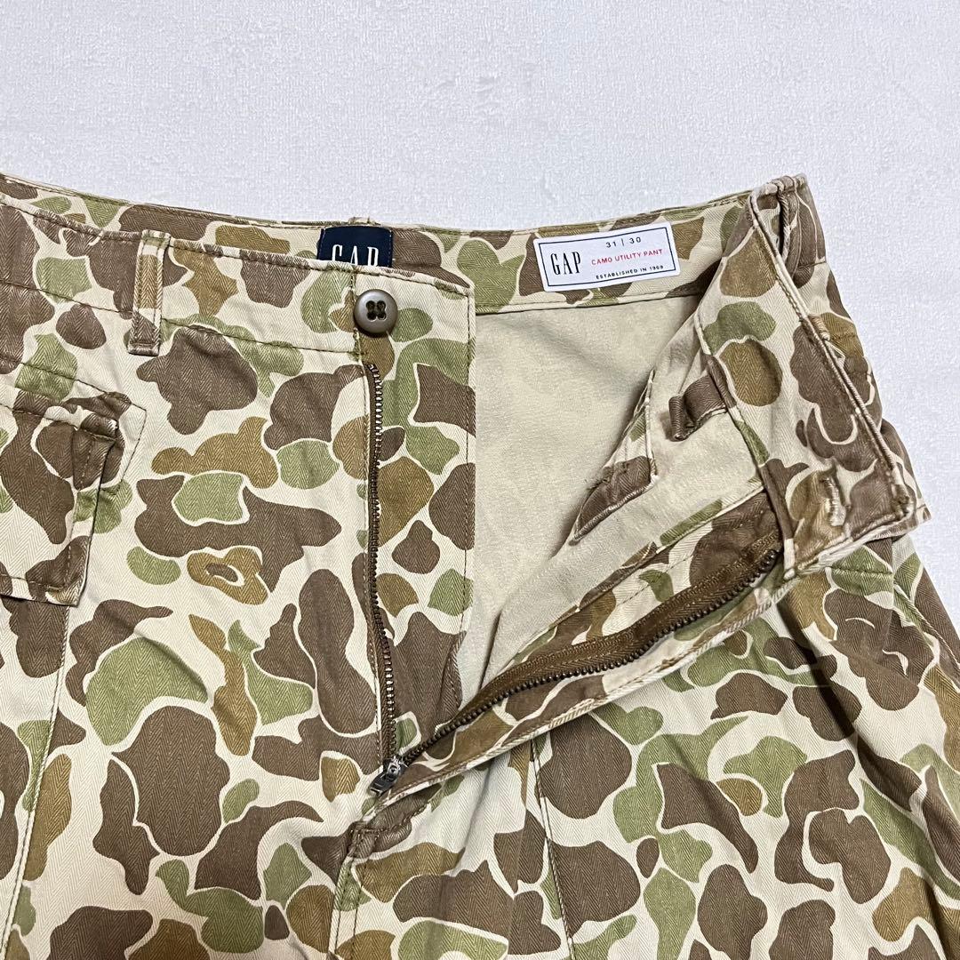 GAP M-43 カモフラージュカーゴパンツ 31×30 ミリタリー ダックカモ