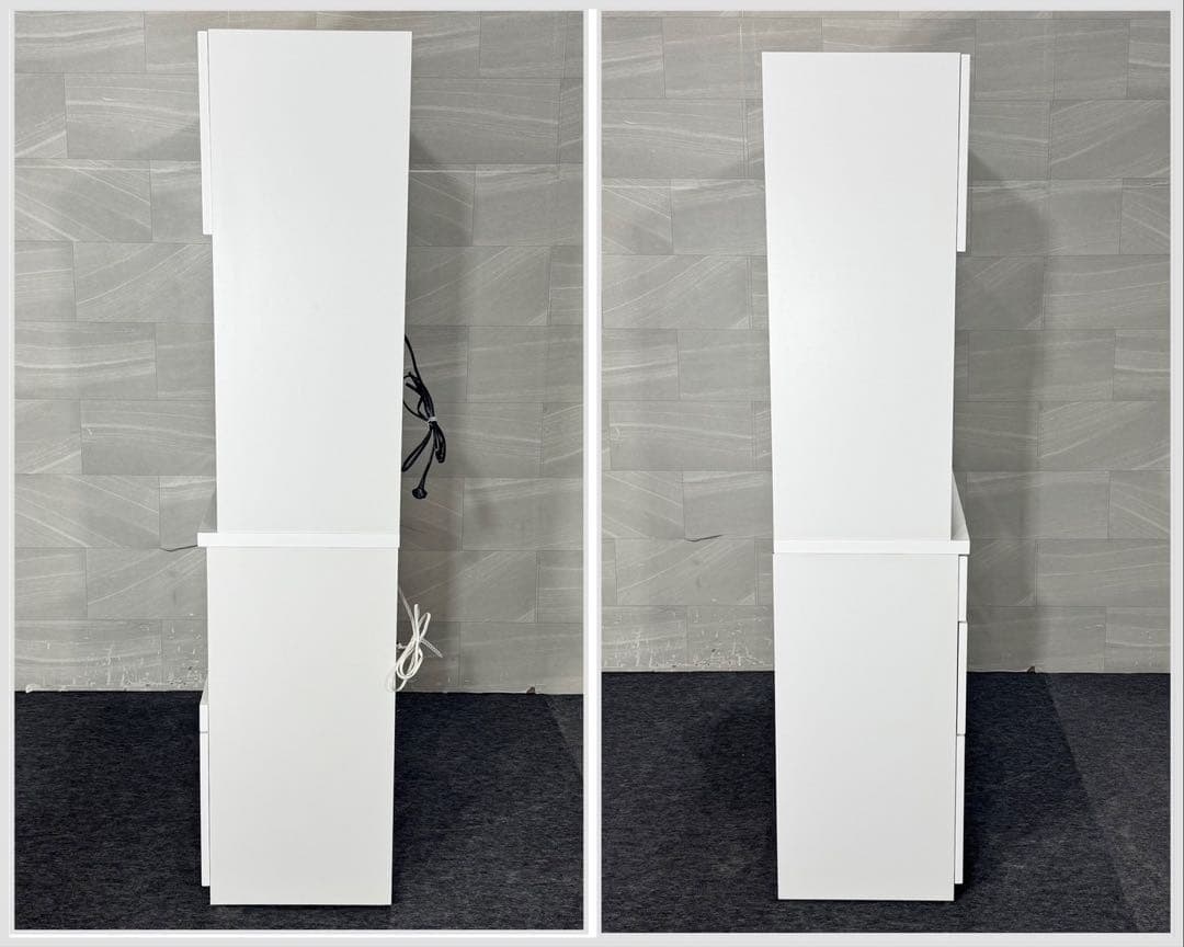 ニトリ キッチンボード 幅105cm 食器棚 白 ホワイト d5309