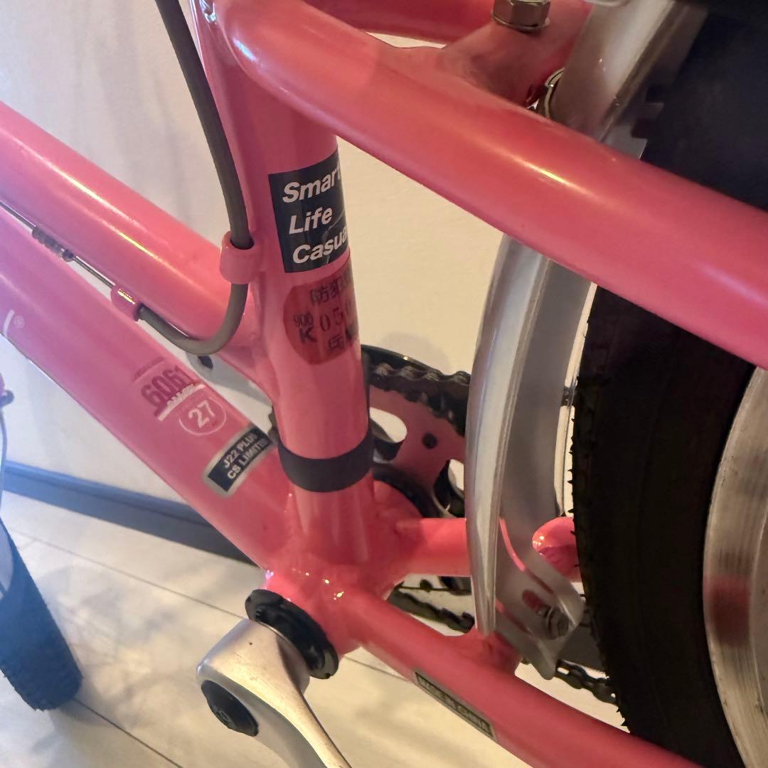 LOUIS GARNEAU 子供用ジュニアシティバイク ピンク