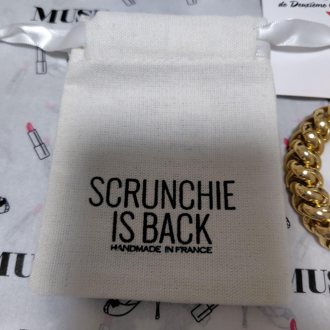 SCRUNCHIE IS BACK/CHAINブレスレット & HAIRタイ