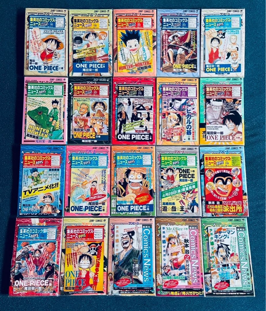 ワンピース　全巻初版本　帯☆チラシ全巻 + MEGAおまけ