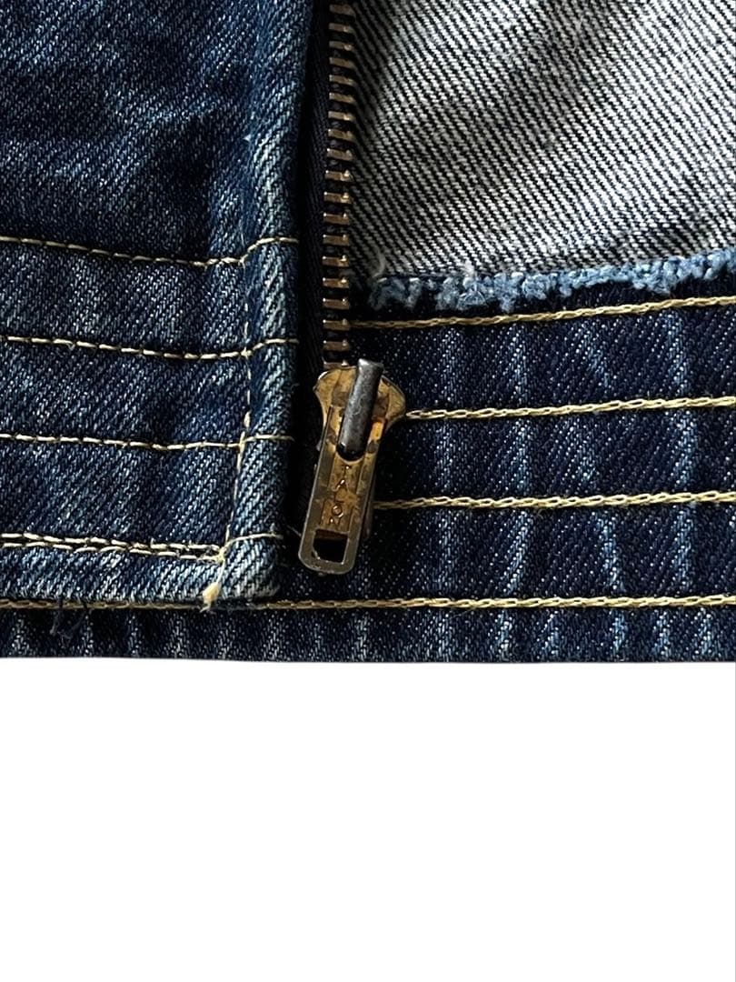 ▪️vintage 70's us製Leeリーデニムトラッカーワークジャケット42