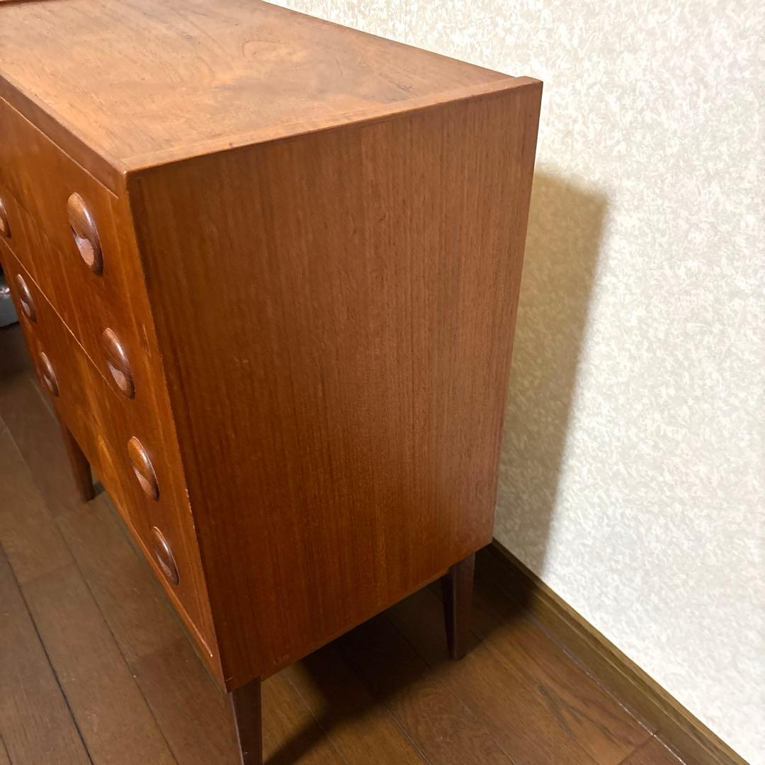 【良品】ヴィンテージ チェスト チーク材 デンマーク