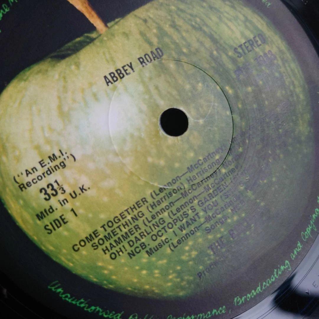 The Beatles Abbey Road UK初回盤