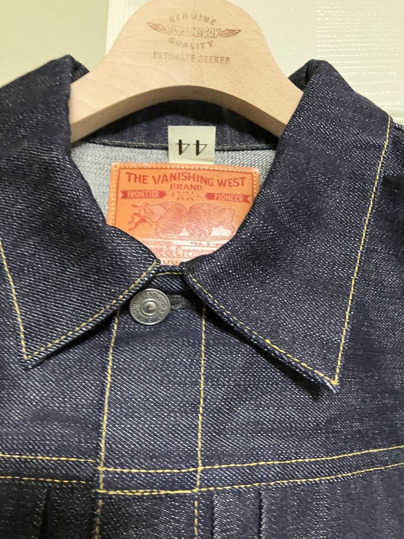 完全新品　フリーホイーラーズの1942年モデルデニムジャケットNW品 サイズ44