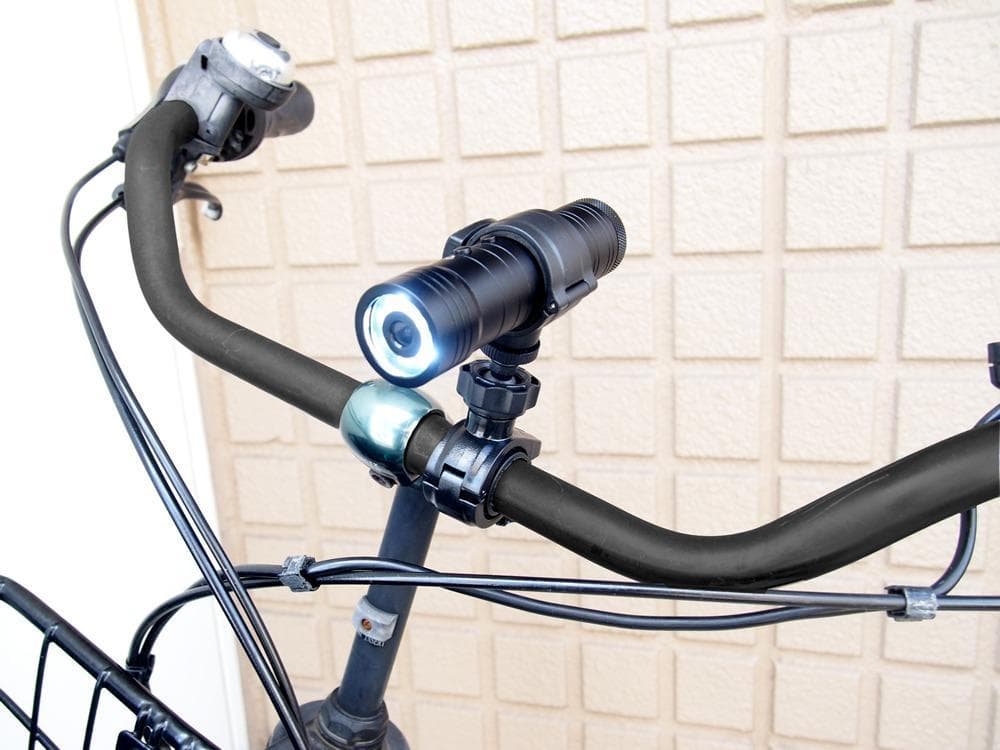 自転車用 防水 ドライブレコーダー ライト 一体型 バイク ドラレコ【送料無料】