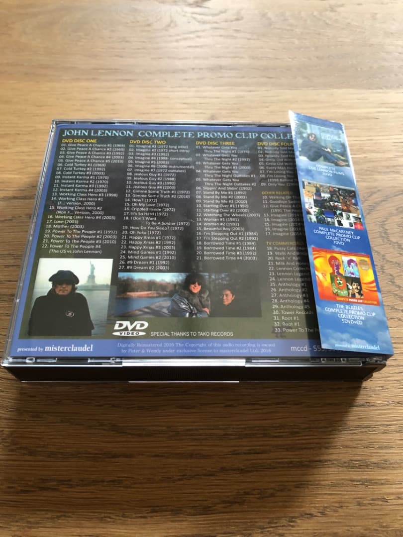 ミュージック John Lennon / Complete Promo Clips