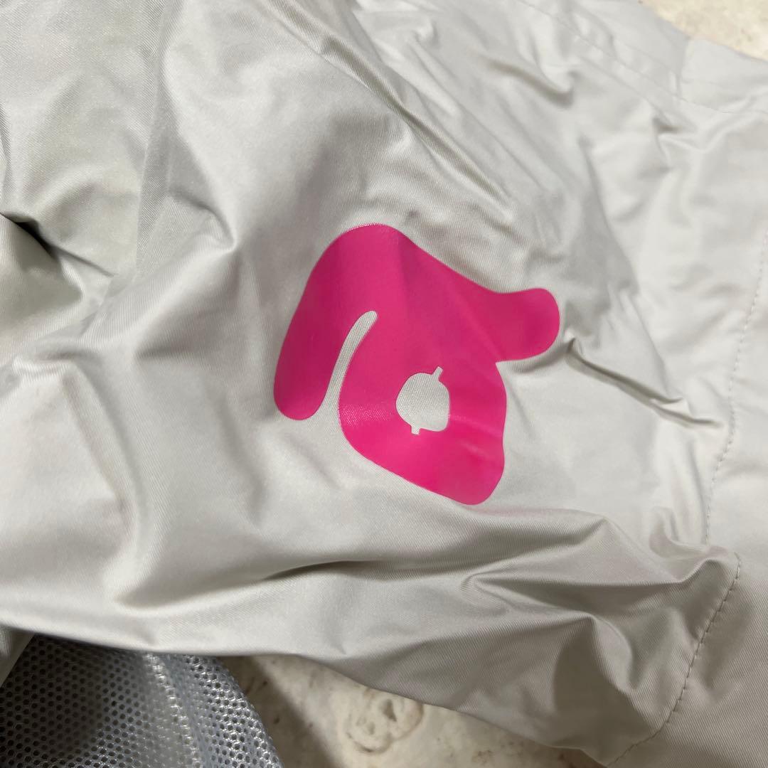 arcivo フード付きグレーレインウェア