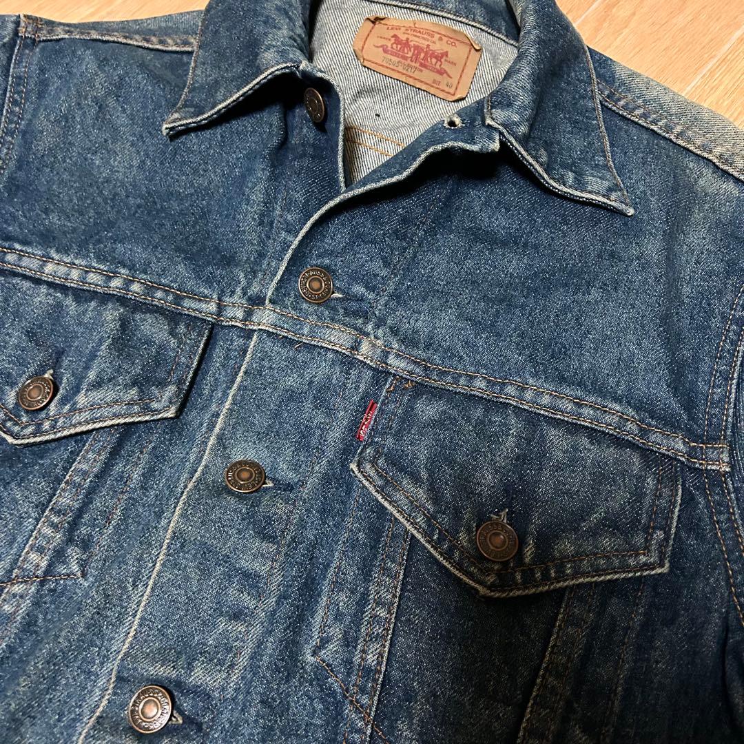 中古品 90s 極東 Levi's 70505-0217 4th Gジャン 40