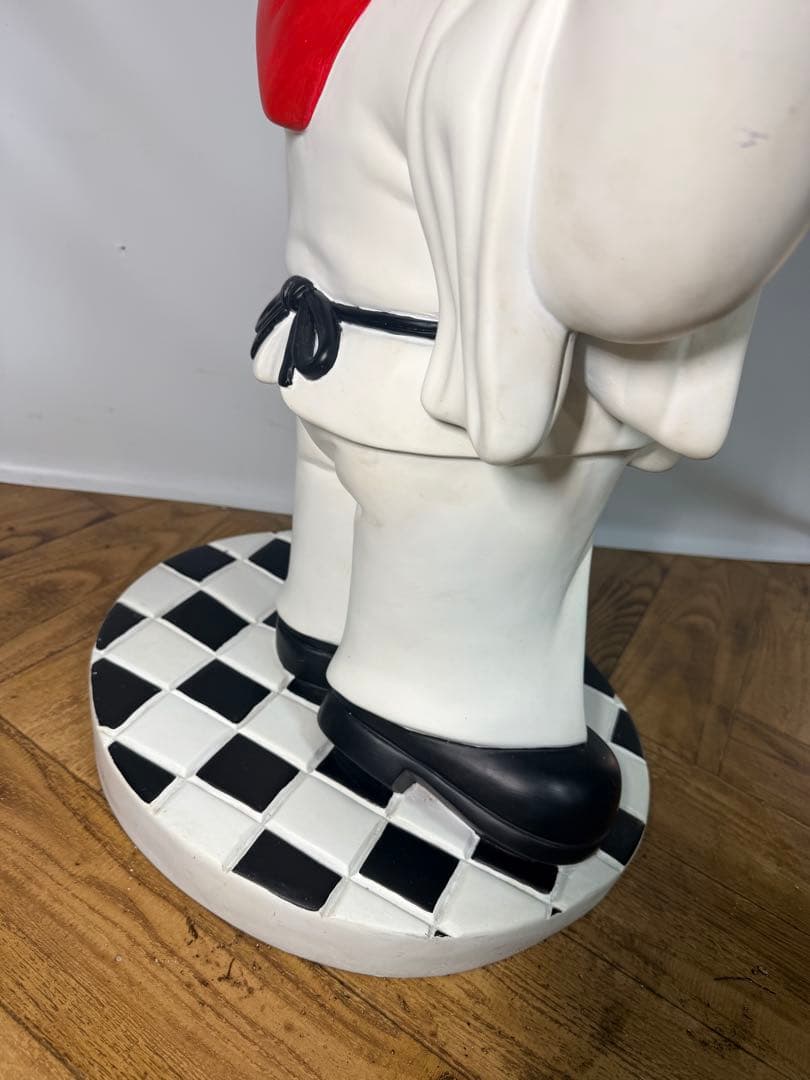 店舗オブジェ 高さ約88cm ディスプレイ看板 フレンチシェフ置物 人形 コック