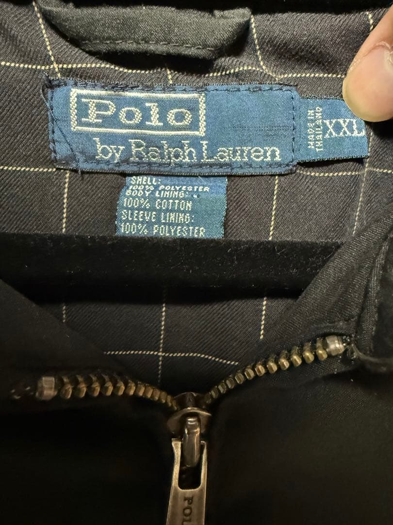 Polo by Ralph Lauren 黒スウィングトップ ジャケット