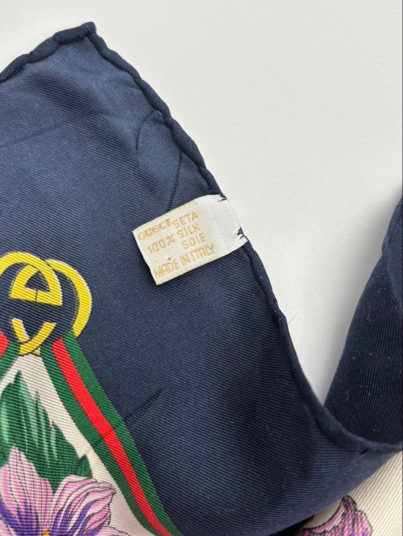 グッチ GUCCI スカーフ レディース ブランド シェリー シルクGGロゴ