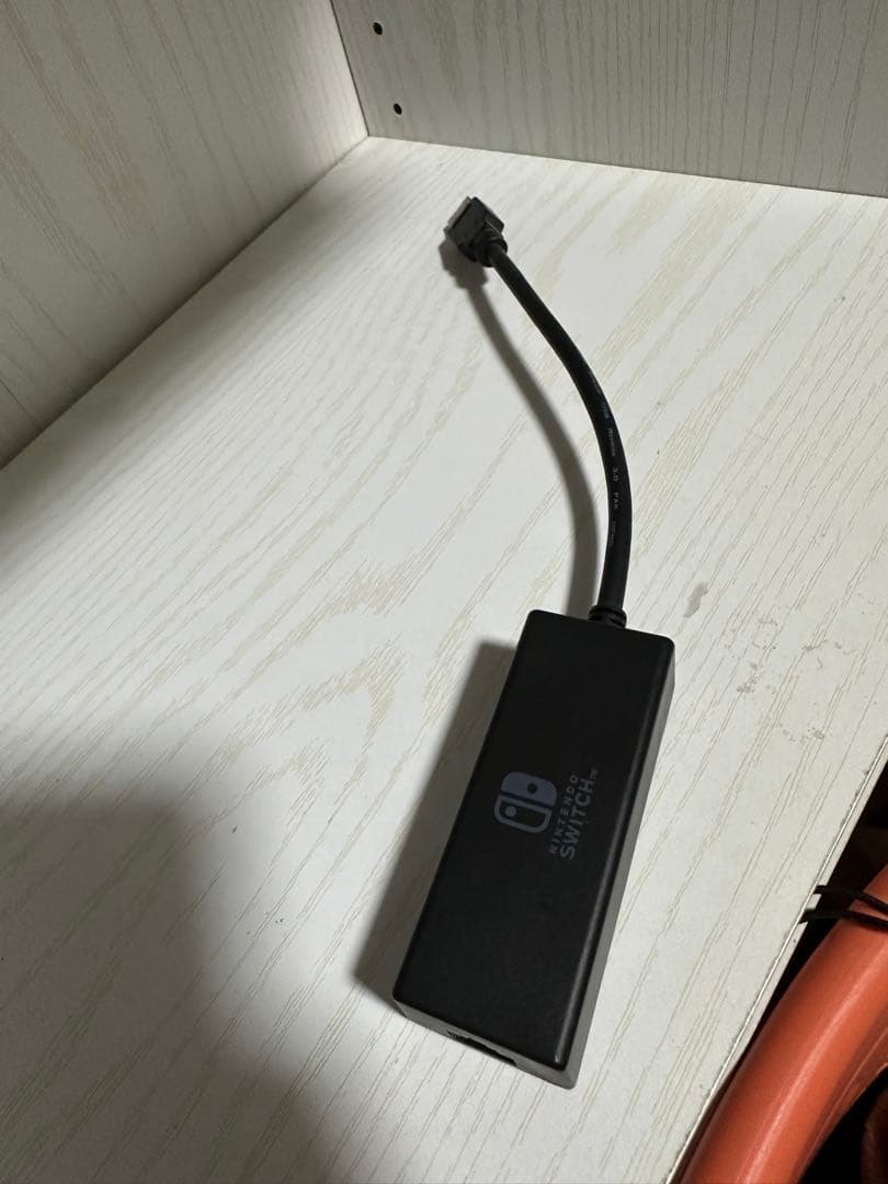 Switch ジャンク品　中古　LANケーブル接続アダプタ付き