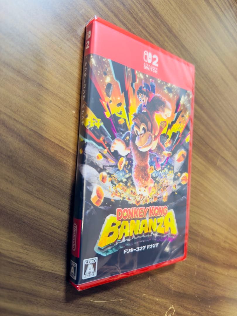 【新品未使用】Switch2 ドンキーコングバナンザ パッケージ版