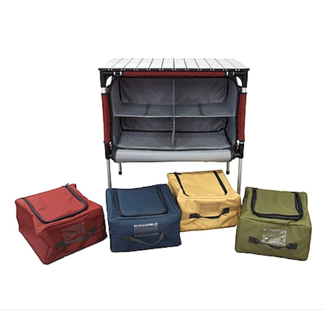 Camp shef キャンプテーブル　収納ボックス　オーガナイザー　輸入品