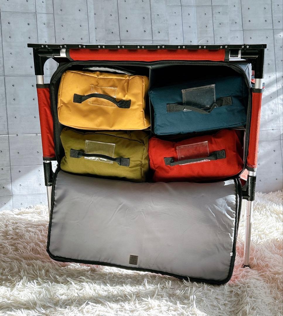 Camp shef キャンプテーブル　収納ボックス　オーガナイザー　輸入品
