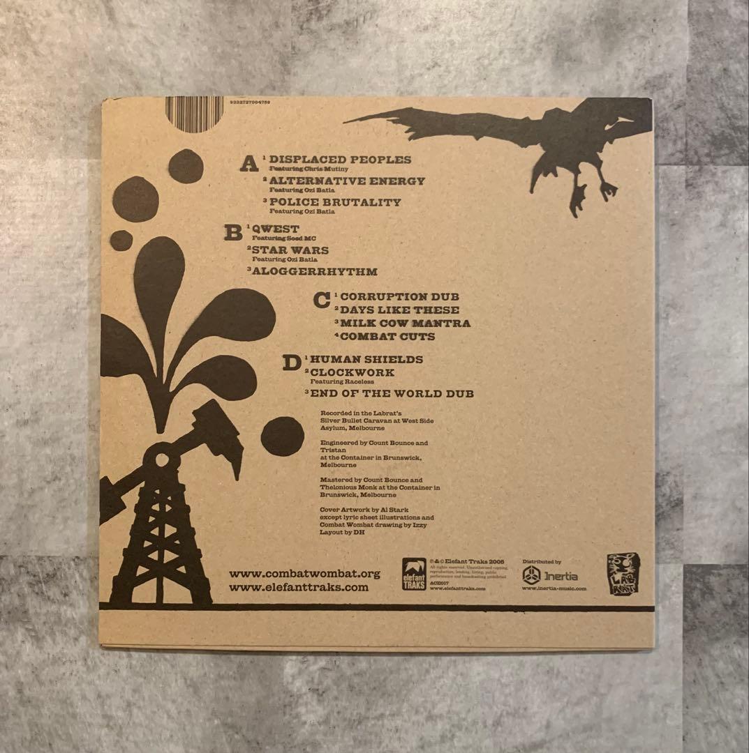 洋楽 Combat Wombat - Unsound System 2LP
