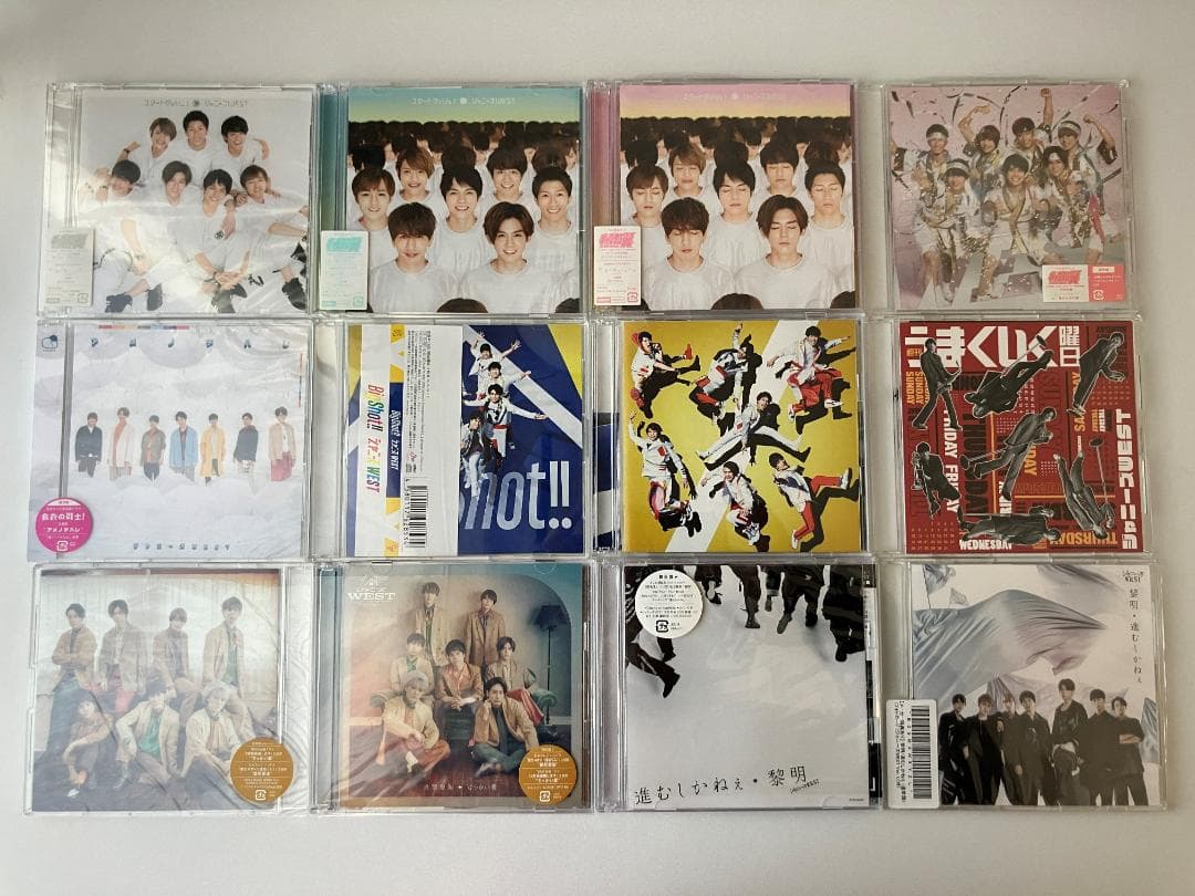WEST　ジャニーズWEST　CDまとめ売り　34枚
