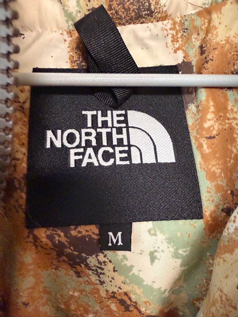 THE NORTH FACE 迷彩柄 ダウンベスト M