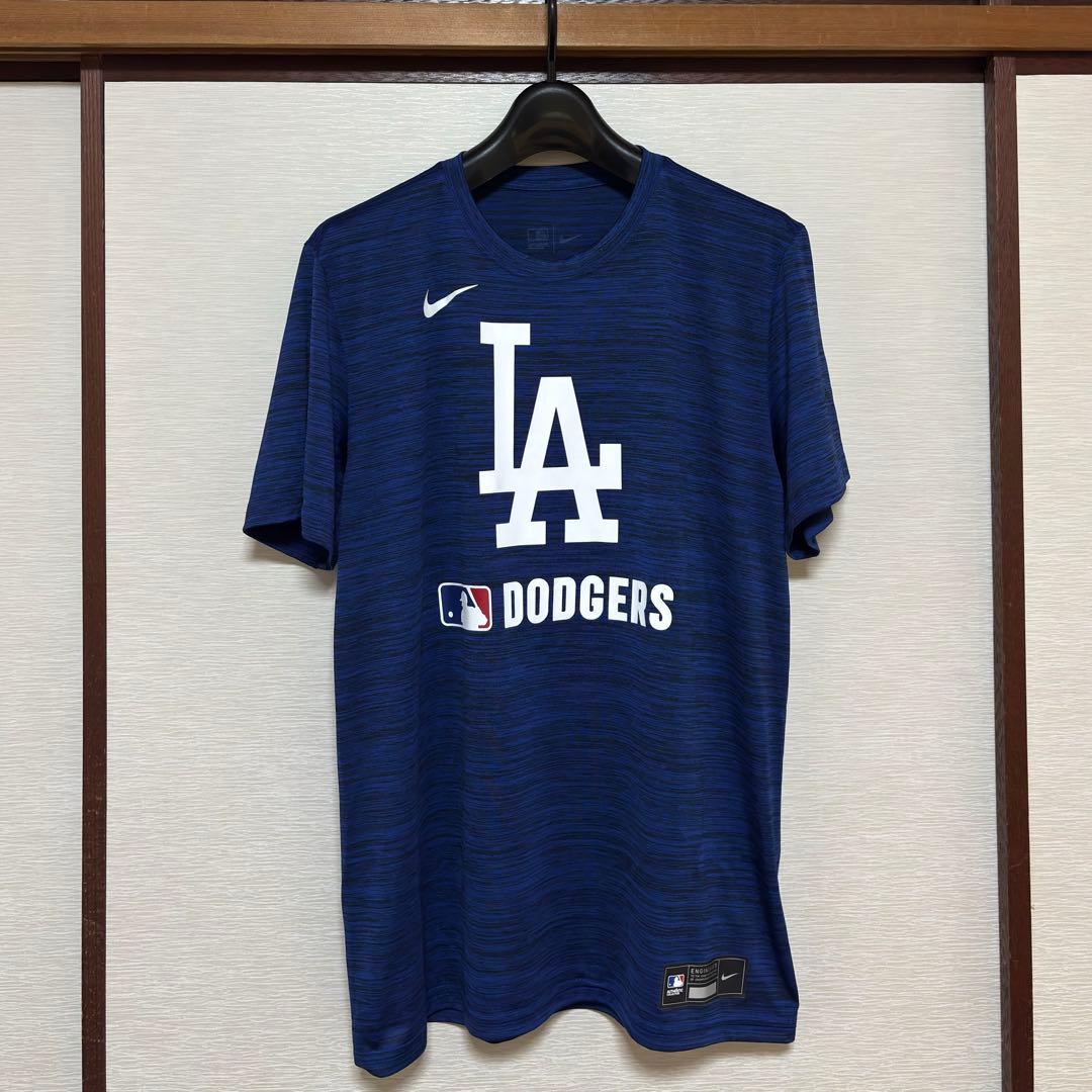 NIKE ドジャース オーセンティックコレクション ヴェロシティ Tシャツ M