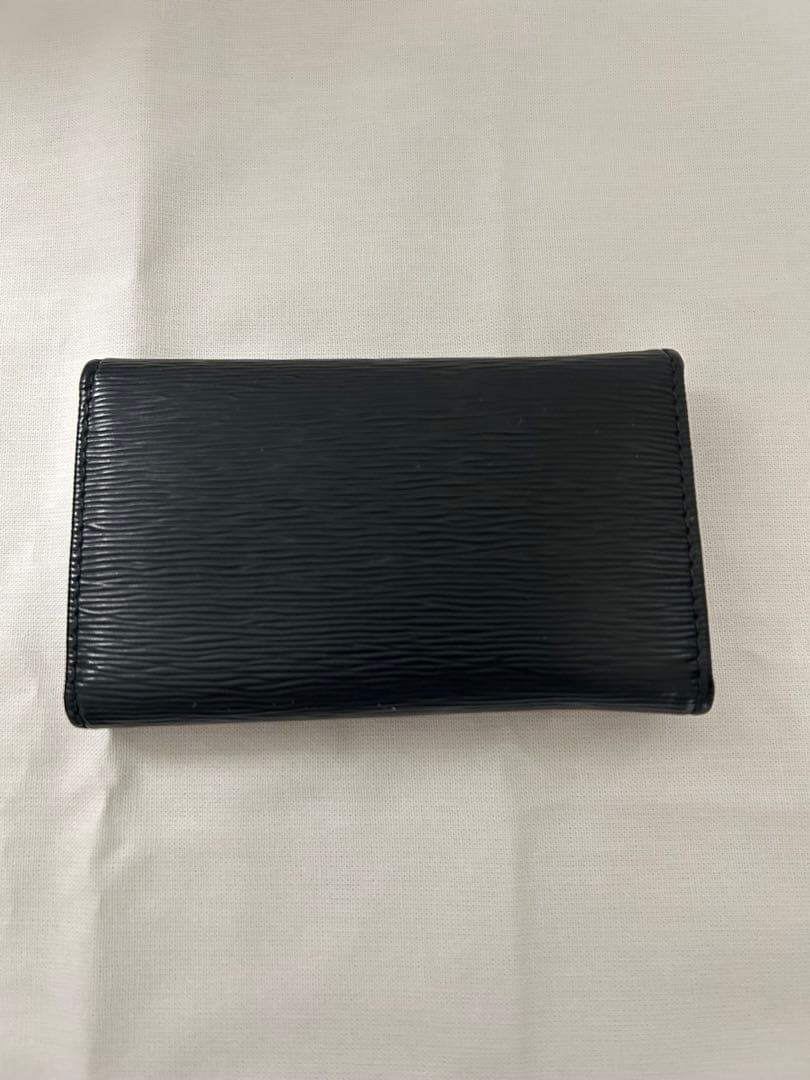 PRADA プラダ　ブラック レザー キーケース６連
