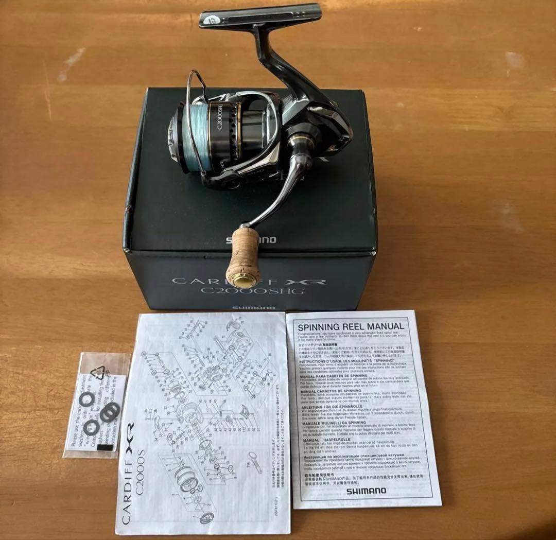 シマノ　23カーディフXR C2000SHG 美品