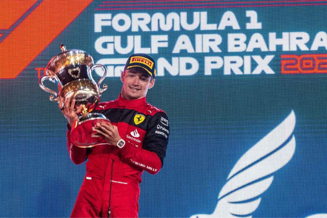 「貴重」F1-75 Charles Leclerc フェラーリ直筆サイン入