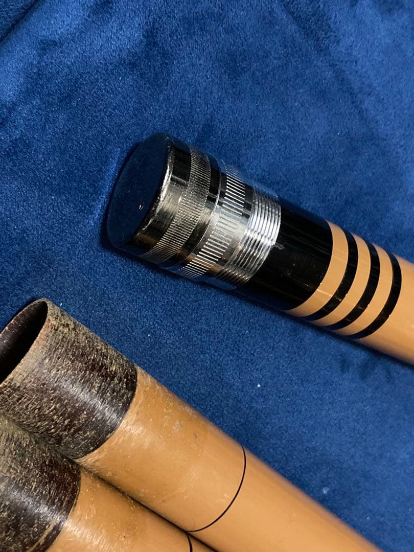 喜楽 硅竹 5.4m 渓流竿 仕舞35cm