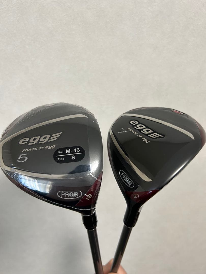 【新品・美品】PRGR egg 5w & 7w フェアウェイウッドセット