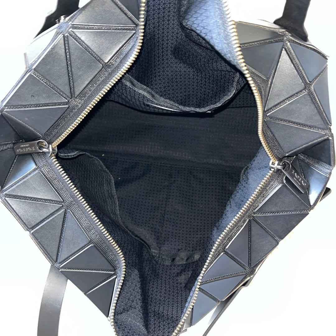美品✨BAOBAOバオバオイッセイミヤケ　ロックマット　トートバッグ　ブラック