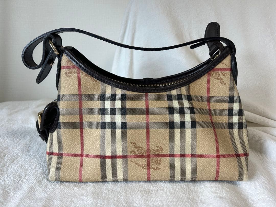 Burberry チェック柄バッグ
