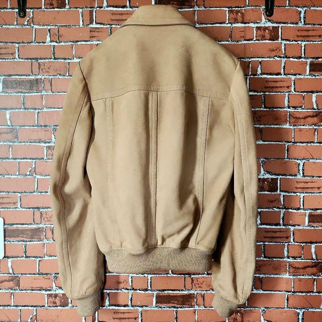 GUCCI　グッチ　レザージャケット　革ジャン　ジャケット　　牛革　44　メンズ