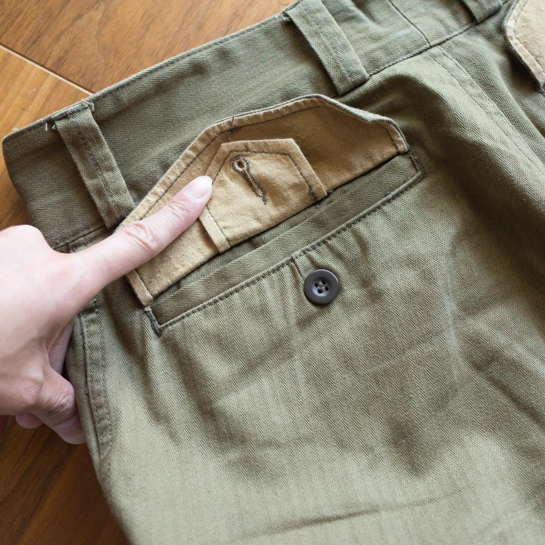 WAIPER.inc 復刻 フランス軍　M47ミリタリーフィールドカーゴパンツ