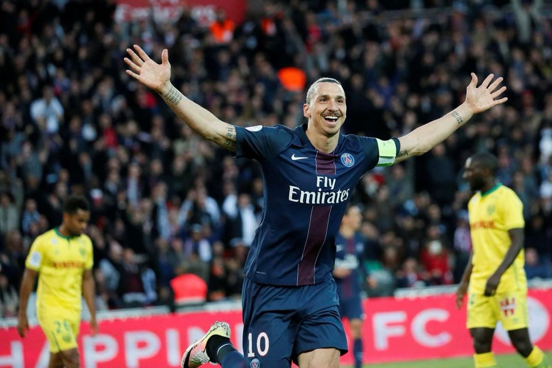 イブラヒモビッチ PSG 選手着用モデル　ユニフォーム