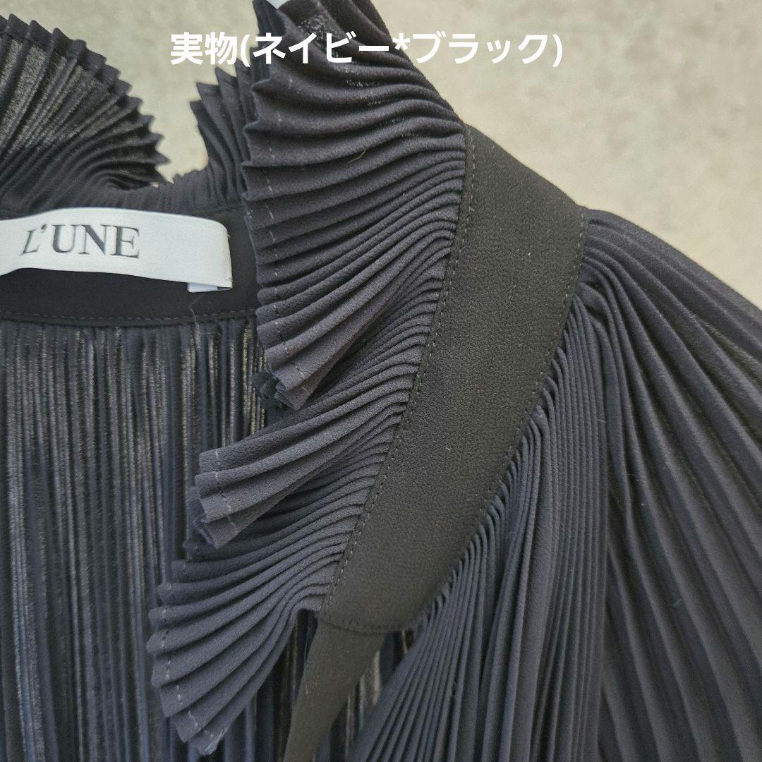 【未使用タグ付】L’UNE/IENA CHIFFON BL / シフォンブラウス