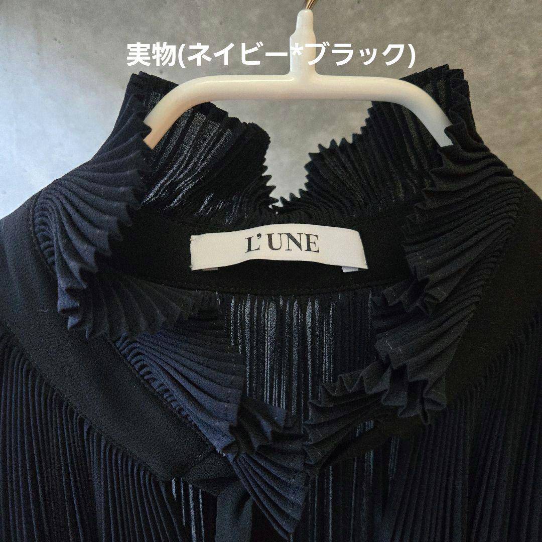 【未使用タグ付】L’UNE/IENA CHIFFON BL / シフォンブラウス