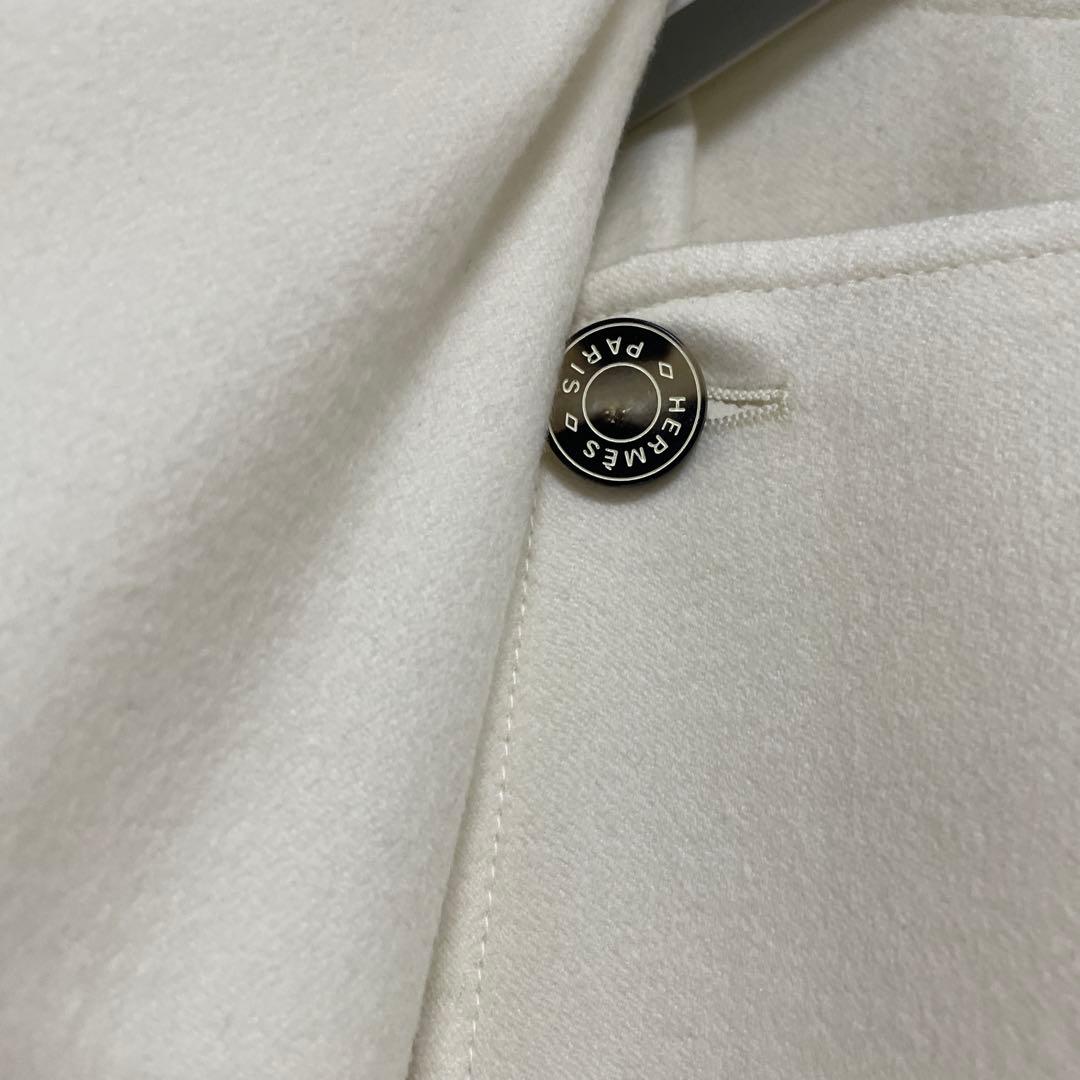 新品★HERMES★2025★カシミヤ★ベルト付★ジレ★コート　定価81万