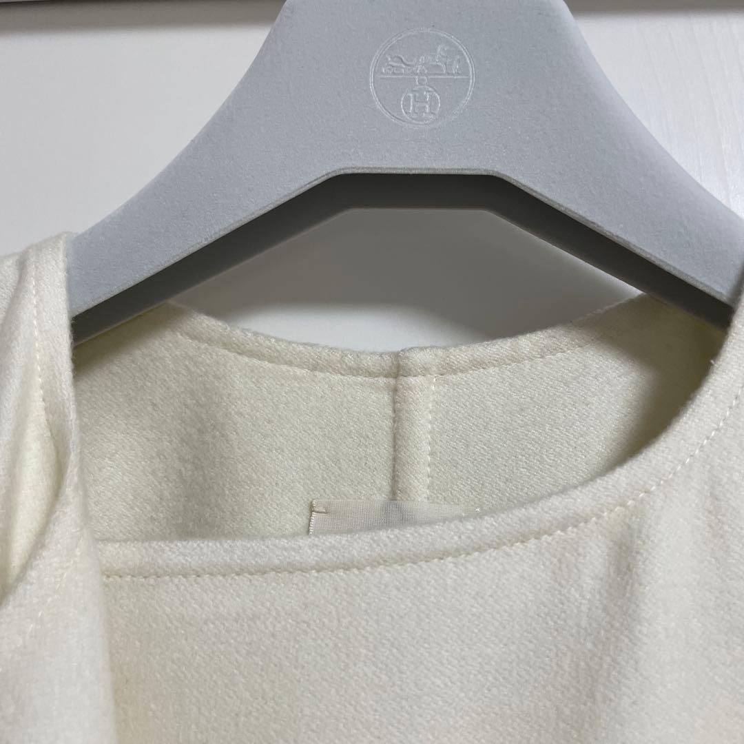 新品★HERMES★2025★カシミヤ★ベルト付★ジレ★コート　定価81万