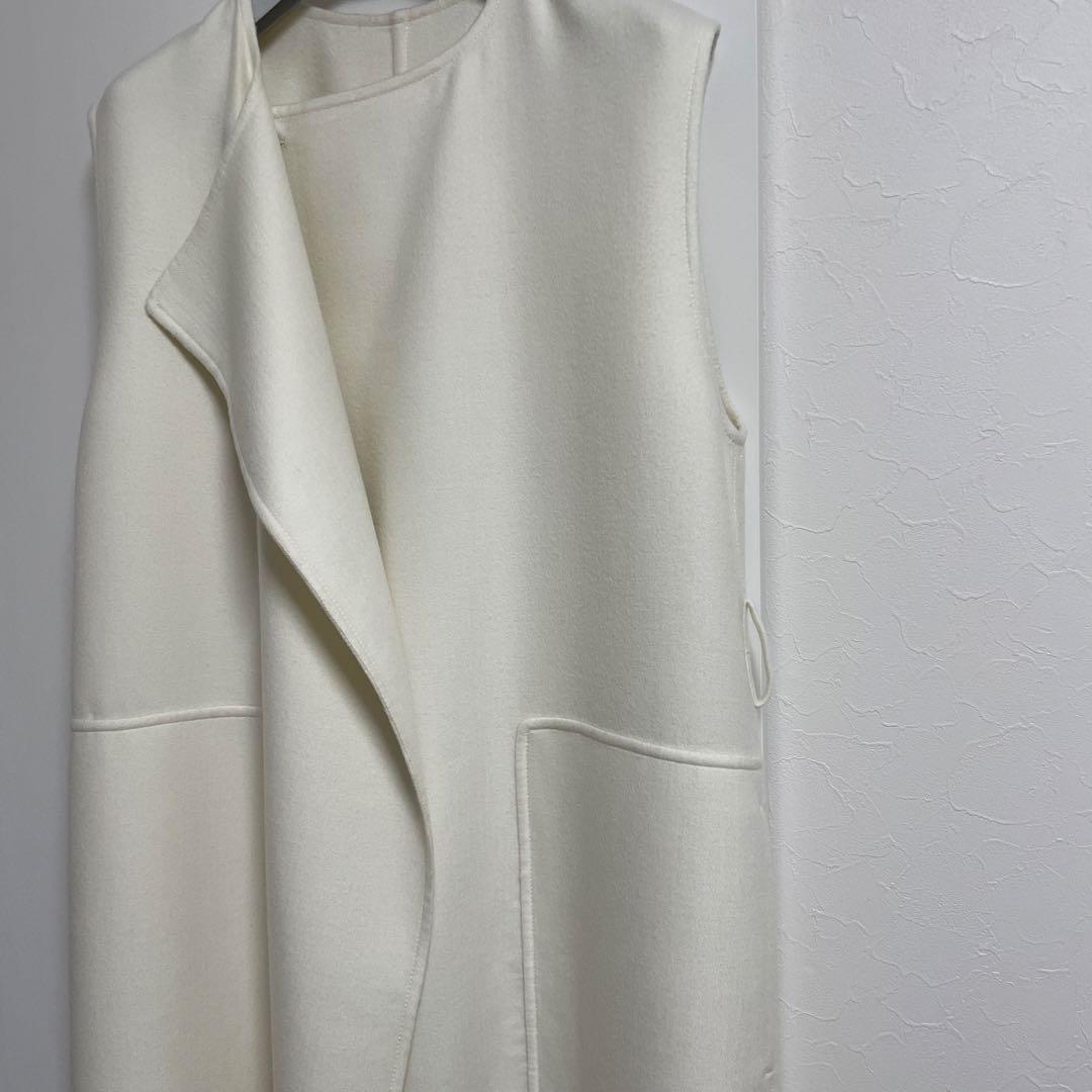 新品★HERMES★2025★カシミヤ★ベルト付★ジレ★コート　定価81万