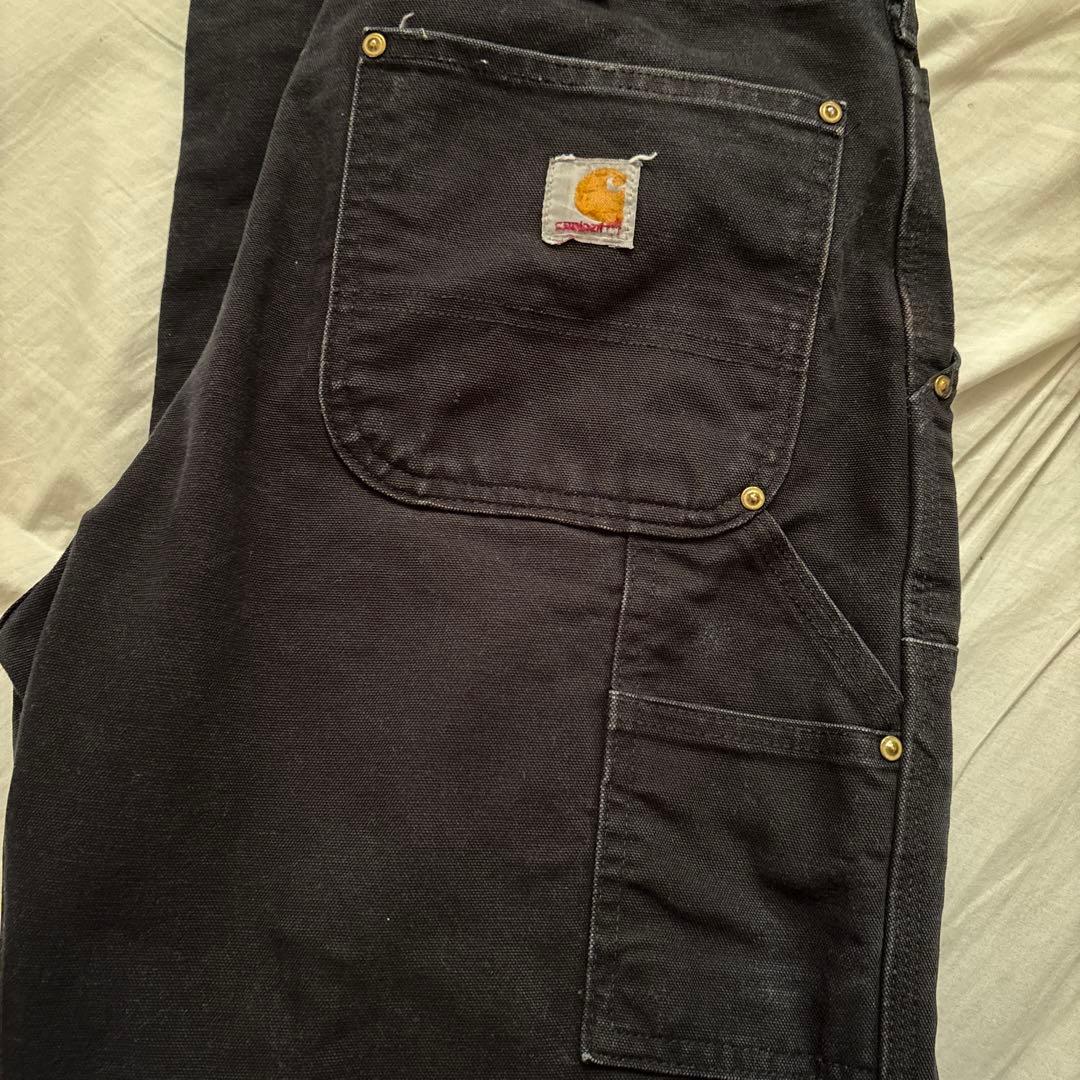 古着 Carhartt カーハート ダブルニー ペインターパンツ 34 USA